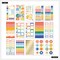 Happy Planner Sticker Value Pack 30/Sheets-Super Happy Classic